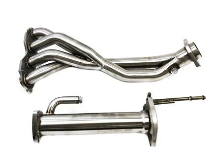 Private Label Mfg - Private Label Mfg. K-Series K24 K20 FG Header V2 with Bolt-On Catalytic Converter