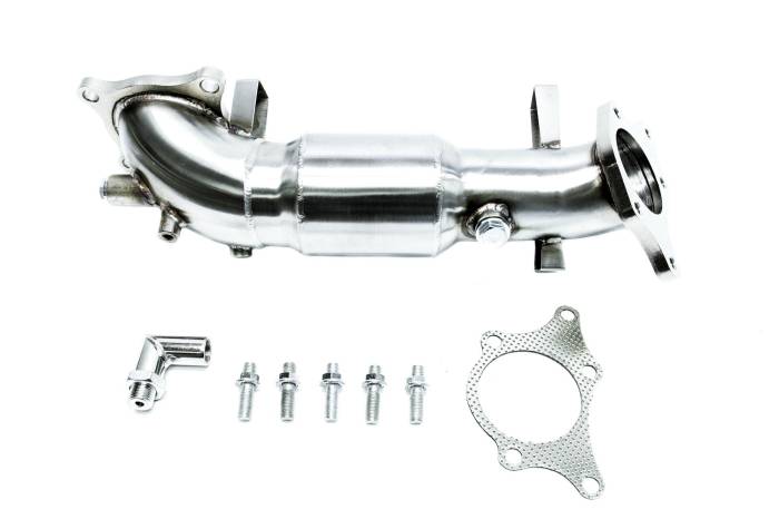 Private Label Mfg - 2023+ Honda FL5 Civic Type R Private Label Mfg. Power Driven Catted Downpipe