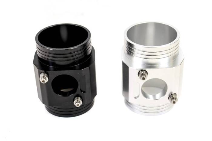 Private Label Mfg - 2016+ Honda Civic Accord CR-V Private Label Mfg. Billet MAF Housing - Black 59mm