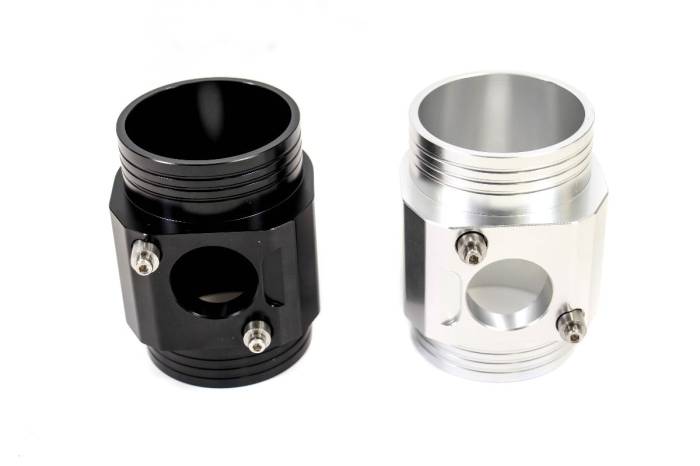 Private Label Mfg - 2016+ Honda Civic Accord CR-V Private Label Mfg. Billet MAF Housing - Black 61.2mm