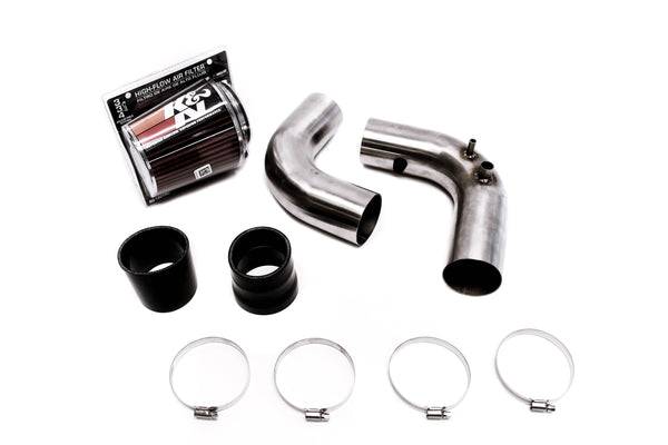 Private Label Mfg - Private Label Mfg. K-Swap K20 K24 Cold Air Intake Kit with K&N Filter - Stainless Steel Silver