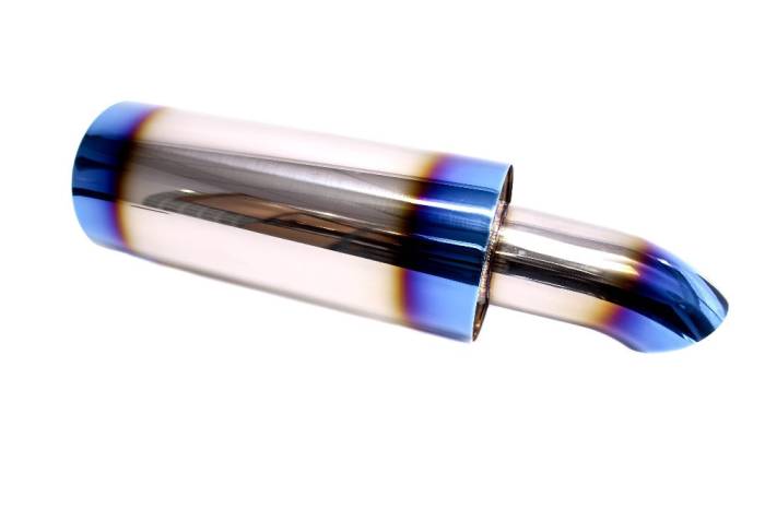 Private Label Mfg - Private Label Mfg. Power Driven Universal Turndown Dolphin Tip Muffler - 2.75" 3" Tip