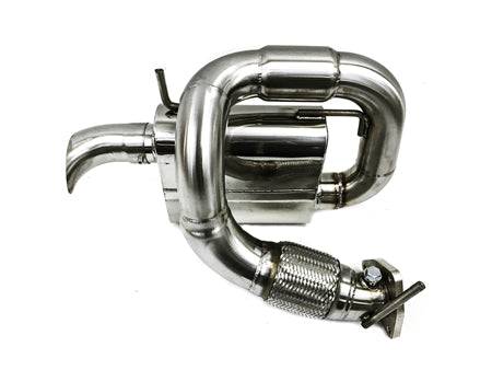 Private Label Mfg - Private Label Mfg. Power Driven Polaris Slingshot Exhaust with Adjustable Silencers