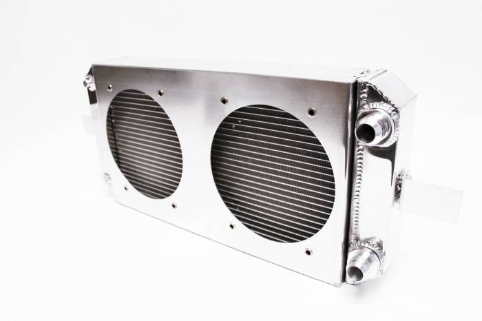 Private Label Mfg - Private Label Mfg. Power Driven Tucked Radiator XL (No Fans) - Honda Acura