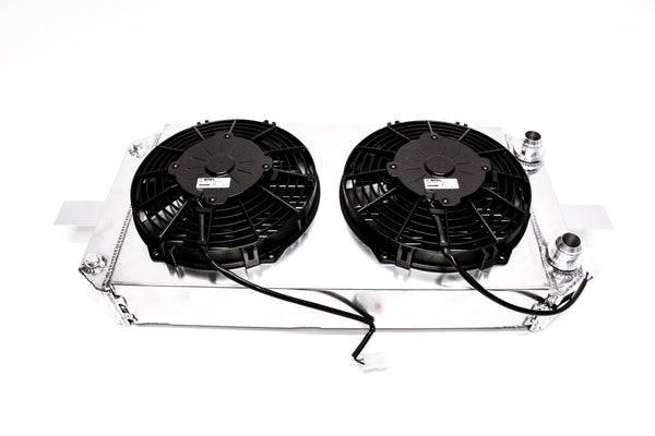 Private Label Mfg - Private Label Mfg. Power Driven Tucked Radiator XL (with 2 Fans) - Honda Acura