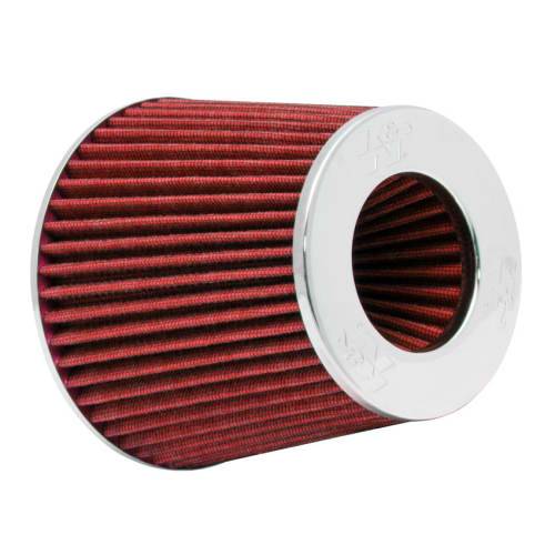 Private Label Mfg - Private Label Mfg. K&N Adjustable Size 3" 3.5" 4" Universal Air Filter - Red