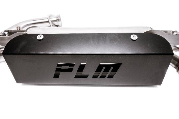 Private Label Mfg - Private Label Mfg. Honda Talon Slip-On Exhaust With Heat Shield - Black