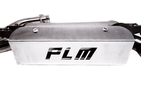 Private Label Mfg - Private Label Mfg. Honda Talon Slip-On Exhaust With Heat Shield - Silver