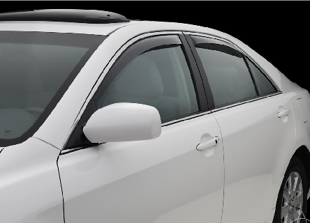 WeatherTech - 2010 Honda Insight WeatherTech Front and Rear Side Window Deflectors (Dark)