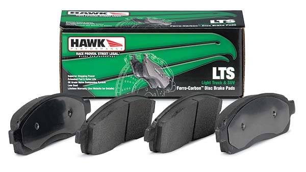 Hawk Performance - 2005-2007 Honda Accord (Hybrid) Hawk LTS Rear Brake Pads