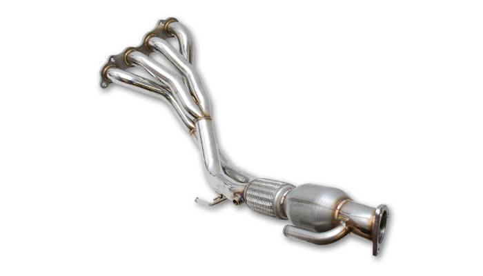 Vibrant - 2002-2006 Acura RSX Type-S Vibrant 4-2-1 Race Header (with High Flow Metal Core Catalytic Converter)