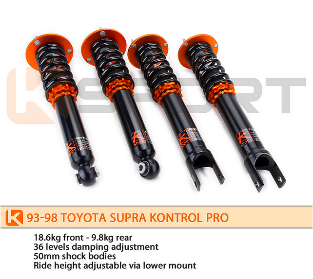 K Sport - 1993-1998 Toyota Supra Ksport Kontrol Pro Damper System