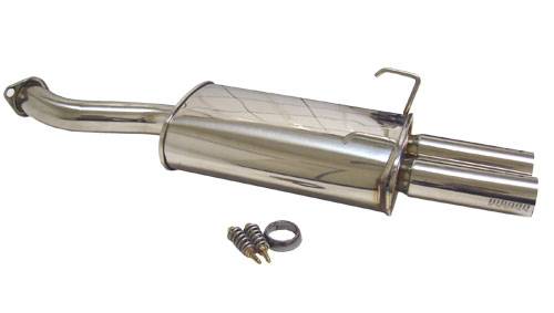 Megan Racing - 2006-2008 Honda Fit Megan Racing Axleback Exhaust