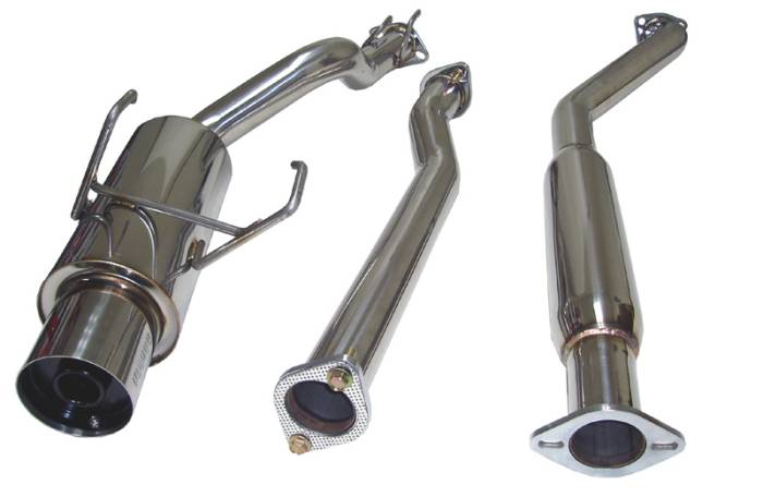 Megan Racing - 2002-2005 Honda Civic Si Megan Racing Drift Spec Cat-Back System