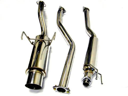 Megan Racing - 1995-1999 Mitsubishi Eclipse GST Megan Racing Turbo Type Cat-Back System (3")