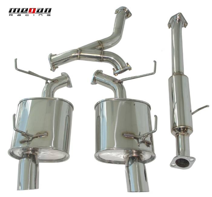 Megan Racing - 2000-2003 Honda S2000 AP1 Megan Racing OE-RS Series Cat-Back System