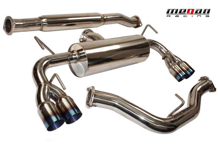 Megan Racing - 2008-2010 Subaru STI Megan Racing OE-RS Series Cat-Back System