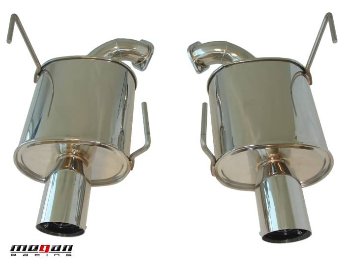 Megan Racing - 2008-2010 Subaru WRX 4dr Megan Racing Axle Back Exhaust System