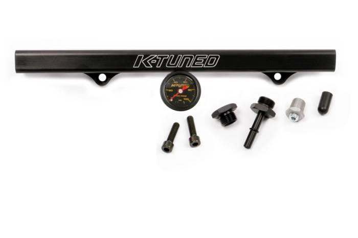 K-Tuned - K-Tuned K-Series Fuel Rail & Center Mount Gauge Kit (w/ EFI fittings)