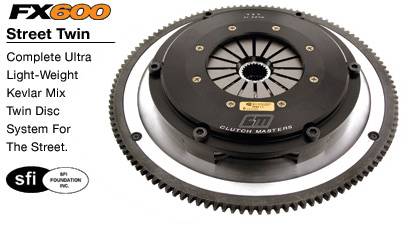 Clutch Masters - 1996-2001 Audi A4 1.8T ClutchMasters FX600 Twin Clutch Stage 6 (AL Flywheel)