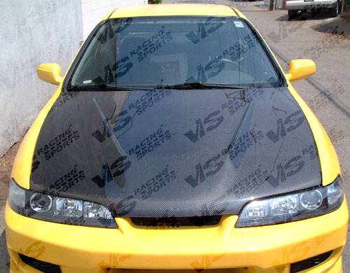VIS - 1994-2001 Acura Integra JDM Type-R VIS Carbon Fiber Hood Invader Style