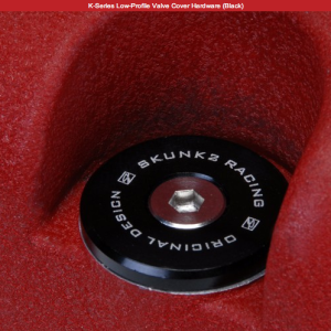 Skunk2 K-Series Low-Profile Valve Cover Hardware (Black)