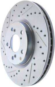 StopTech - DRILL/SLOTTED ROTOR 227.40071R - Image 2