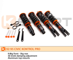 1992-1995 Honda Civic Ksport Kontrol Pro Damper System
