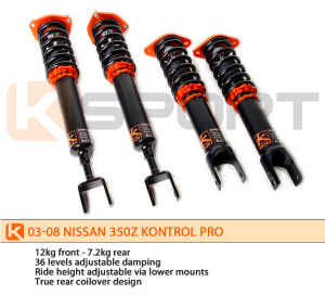 2003-2007 Nissan 350Z Ksport Kontrol Pro Damper System