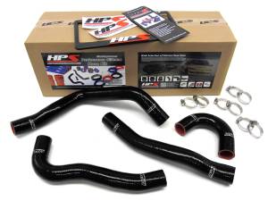 2008+ Mitsubishi Evolution X HPS Silicone Radiator Hoses Kit (Black)