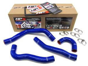 2008+ Mitsubishi Evolution X HPS Silicone Radiator Hoses Kit (Blue)