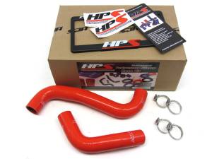 2008-2010 Subaru WRX and STI HPS Silicone Radiator Hoses Kit (Red)