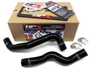 2008+ Infiniti G37 HPS Silicone Radiator Hoses Kit (Black)