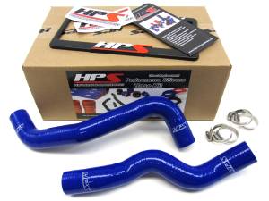 2008+ Infiniti G37 HPS Silicone Radiator Hoses Kit (Blue)