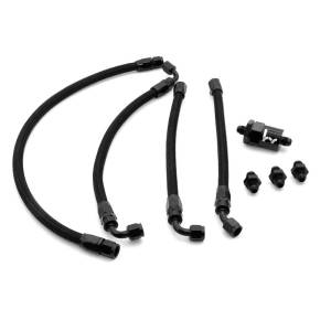 Hybrid Racing - Honda and Acura w/ K Swap Hybrid Racing "Tucked" K-Swap Fuel Line Kit - Image 1