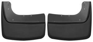 Husky Liners - Husky Liners 2017 Ford F350 SuperDuty Custom-Molded Front Mud Guards (w/o Fender Flares) 59481 - Image 1
