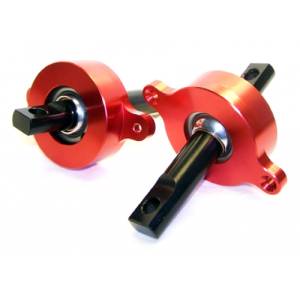 1990-1993 Acura Integra Blox Racing Rear Trailing Arm Spherical Bearing Kit - Red