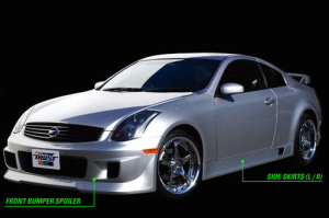 2003-2004 Infiniti G35 Coupe Greddy GRacer Front Facia