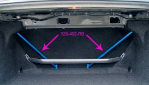 2006-2011 Honda Civic Cusco Rear Lower Arm Power Brace