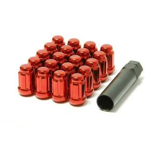Muteki Closed Ended Lug Nuts 12 x 1.5 (Set Of 20) - Red