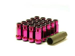 Muteki SR48 Open Ended Lug Nuts 12 x 1.5 (Set of 20) - Pink