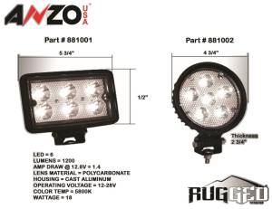 ANZO - FogLightAssembly 881002 - Image 6