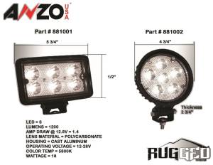 ANZO - FogLightAssembly 881002 - Image 7