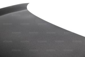 Seibon - Seibon 2016-2017 Honda Civic Coupe/Sedan/Hatchback OEM Style Carbon Fiber Hood HD16HDCV-OE - Image 5