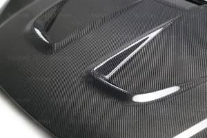 Seibon - Seibon 2016-2017 Honda Civic Coupe/Sedan/Hatchback MR-Style Carbon Fiber Hood HD16HDCV-MR - Image 3