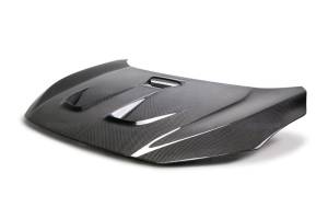 Seibon - Seibon 2016-2017 Honda Civic Coupe/Sedan/Hatchback MR-Style Carbon Fiber Hood HD16HDCV-MR - Image 11
