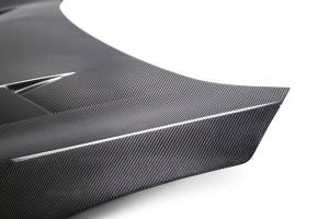 Seibon - Seibon 2016-2018 Honda Civic Coupe/Sedan/Hatchback TS-Style Carbon Fiber Hood HD16HDCV-TS - Image 13