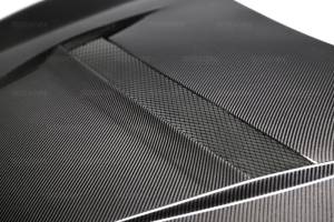 Seibon - Seibon 2016-2017 Honda Civic Coupe/Sedan/Hatchback VS-Style Carbon Fiber Hood HD16HDCV-VS - Image 3
