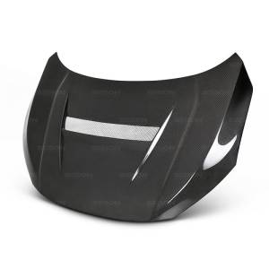 Seibon - Seibon 2016-2017 Honda Civic Coupe/Sedan/Hatchback VS-Style Carbon Fiber Hood HD16HDCV-VS - Image 6