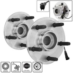 xTune Wheel Bearing and Hub ABS Dodge Ram 1500 09-12 - Front Left and Right BH-515126-26 9939150